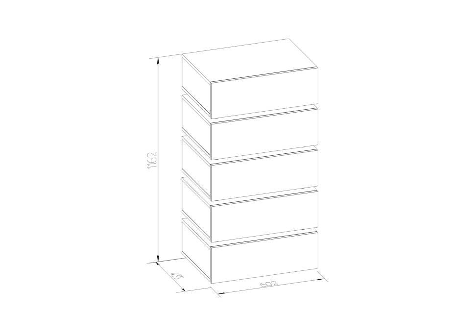 Комод Натура