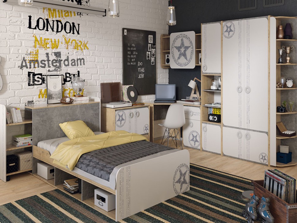 Детский комод Мегаполис ТД-315.04.01