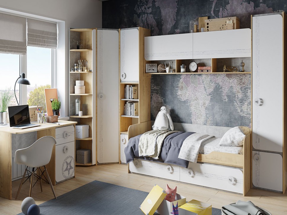 Детский стеллаж Мегаполис ТД-315.07.24