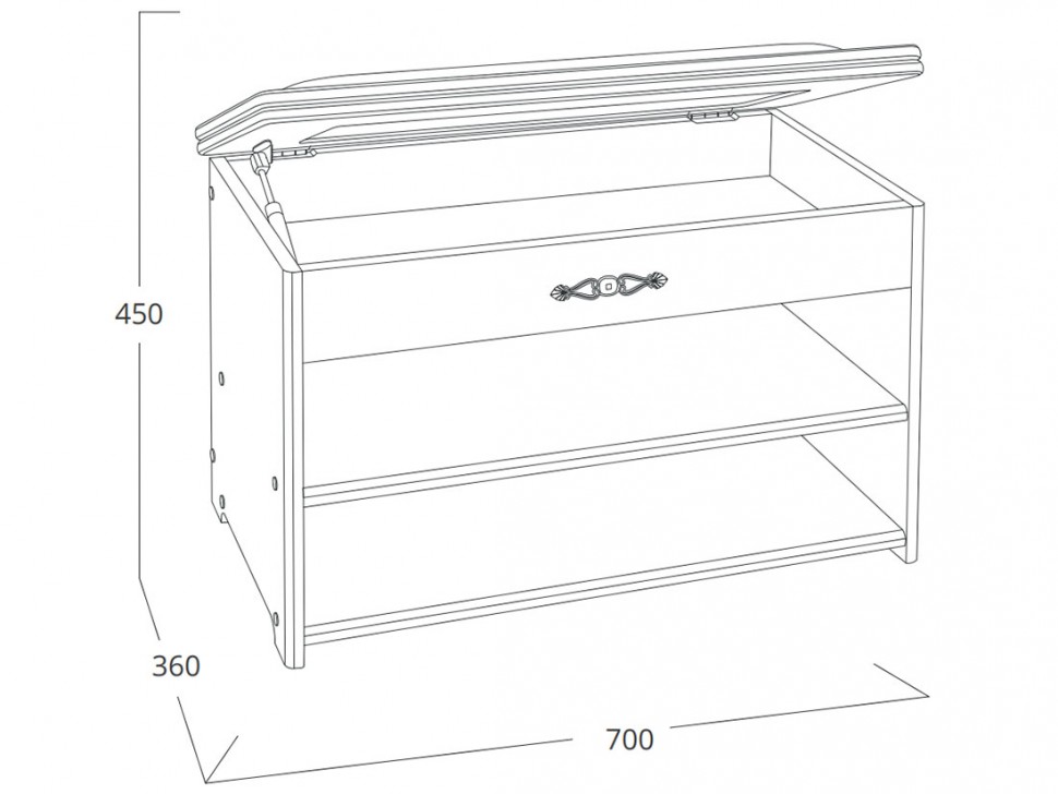 Обувница Обувница "Патриция"