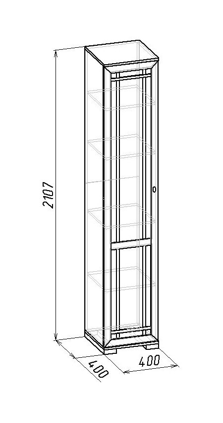 Шкаф распашной Шерлок