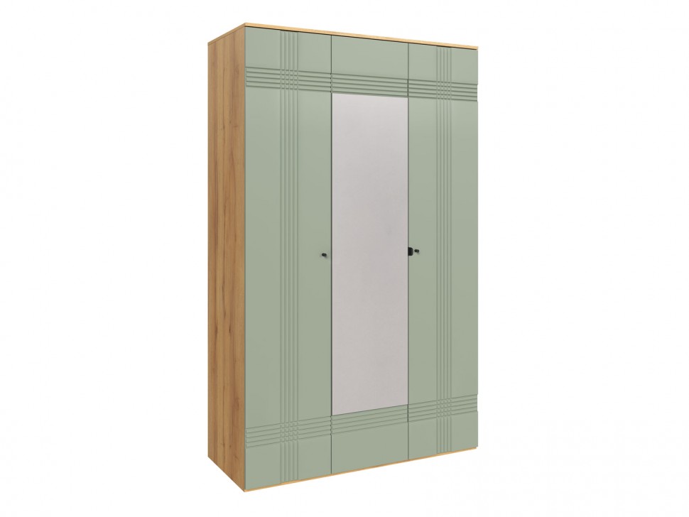 Распашной шкаф Вега Саксония с зеркалом