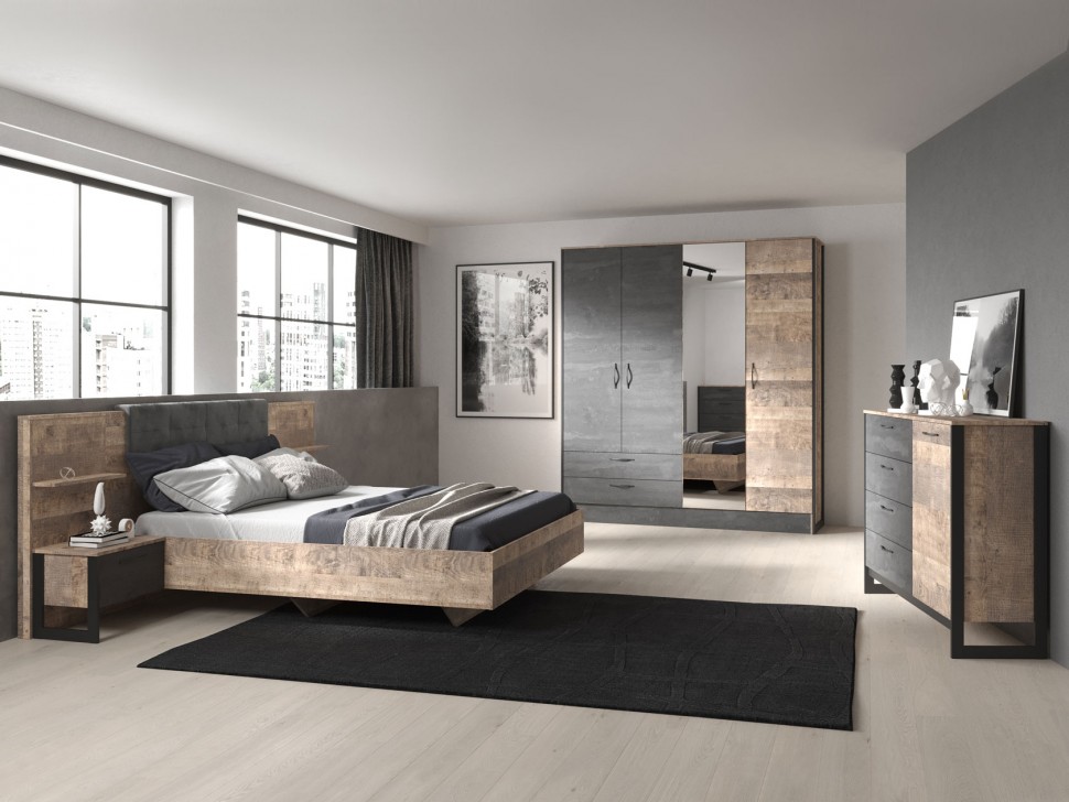 Двуспальная кровать Хуго