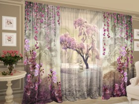 Комплект штор с тюлем Китайская притча