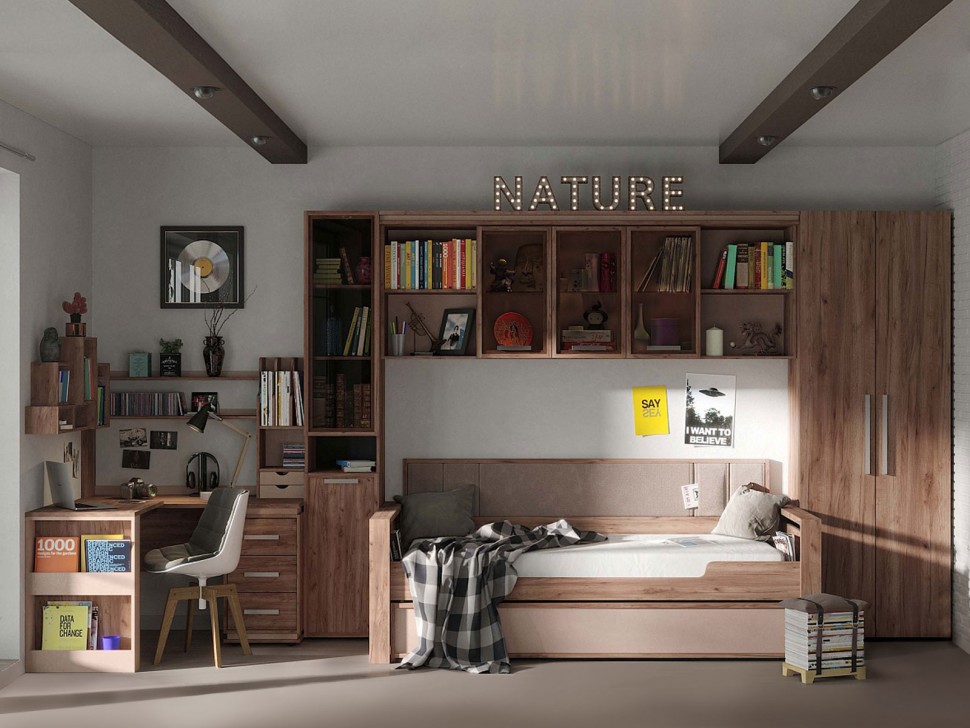 Приставной письменный стол Натура 86