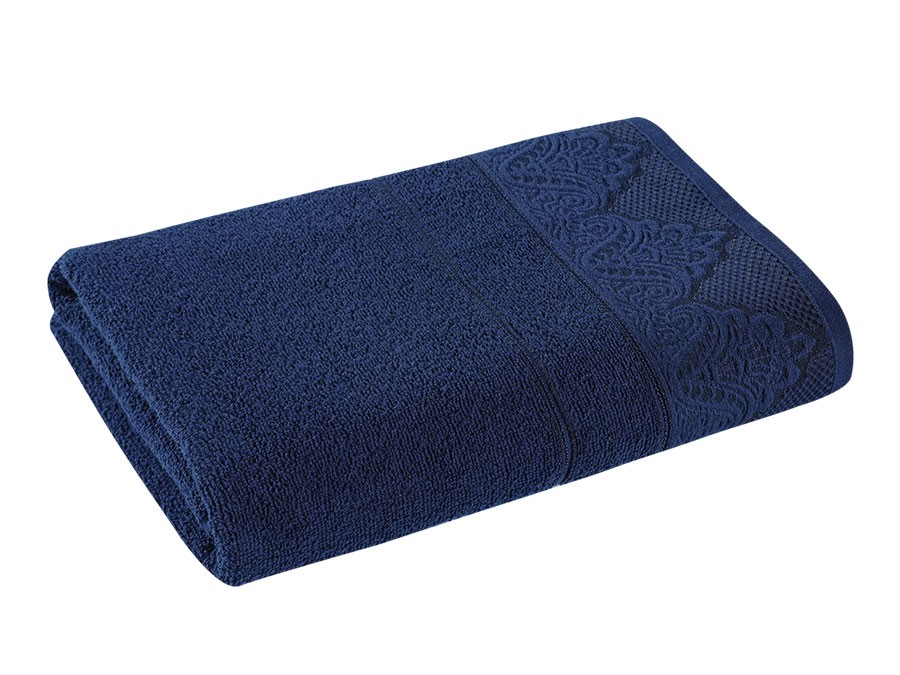 Полотенце махровое "KARNA" жаккард SIESTA (70x140) см