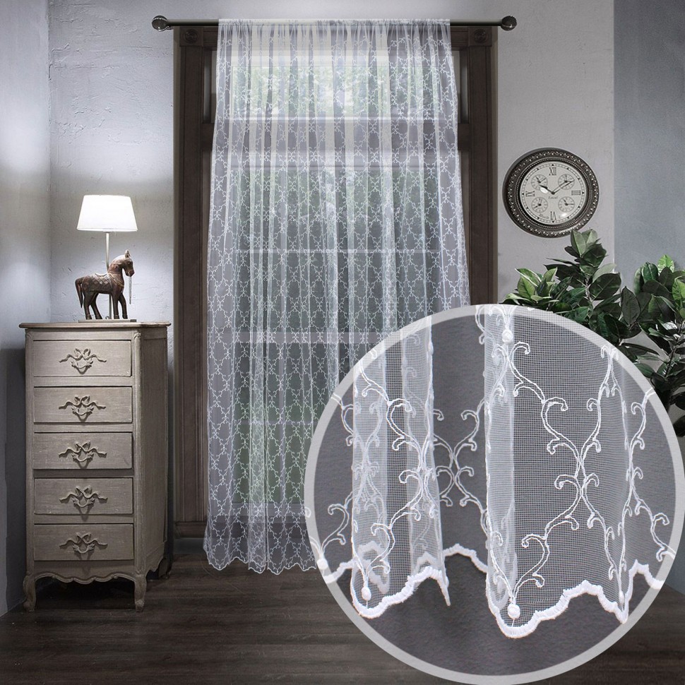 Тюль Штора Amore Mio RR 12539