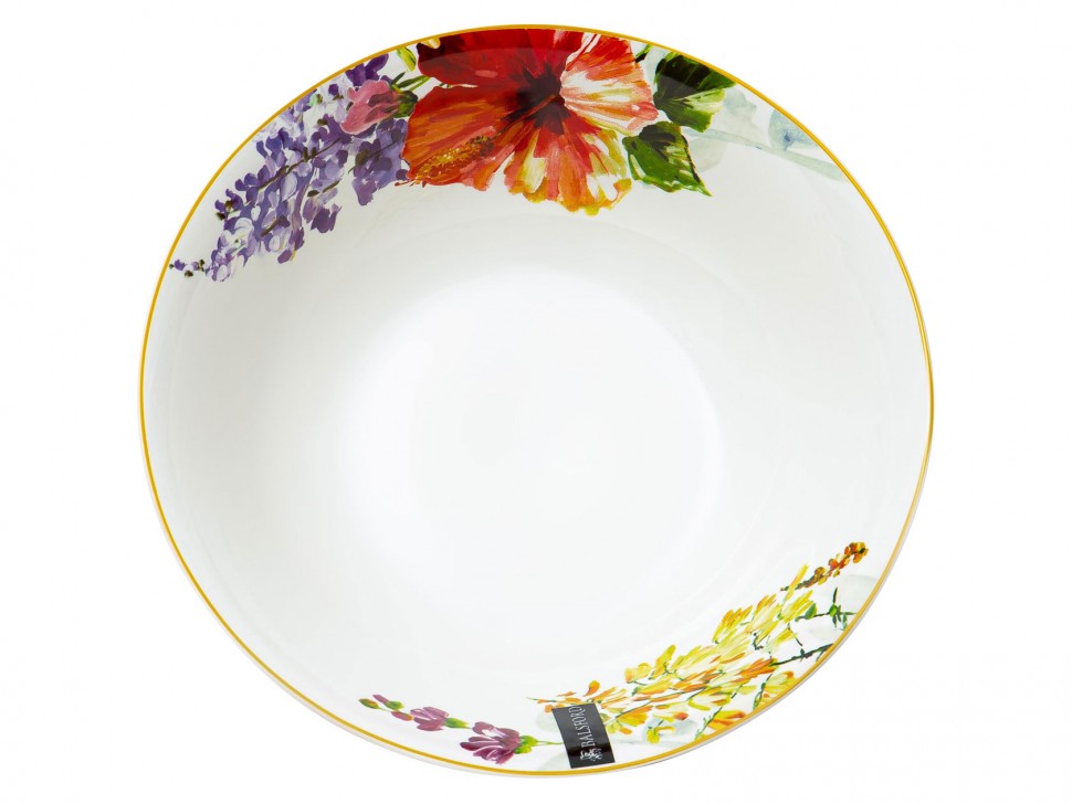 Салатник Акварельный букет