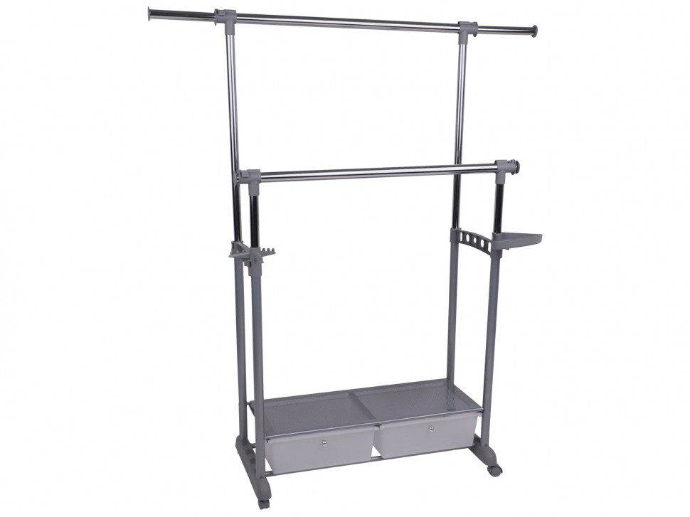 Напольная вешалка Стойка для одежды Cora с ящиками