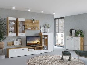 Гостиная Гостиная Ненси 3 + стеллаж