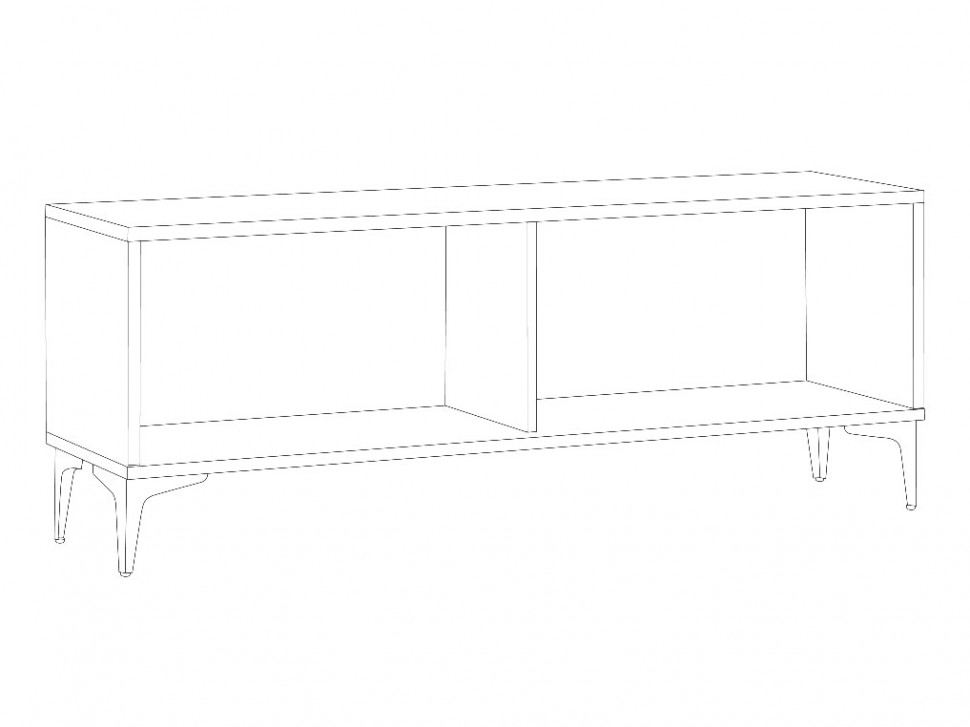 ТВ-тумба ТВ-тумба Муар с ручками