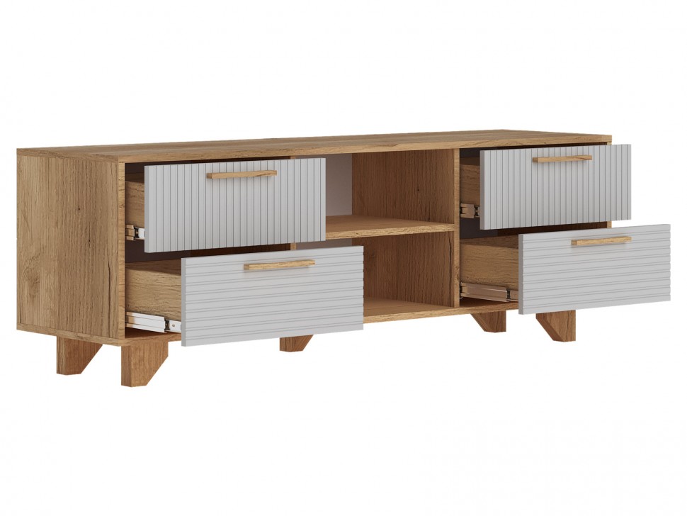 ТВ-тумба Ньерд с нишами