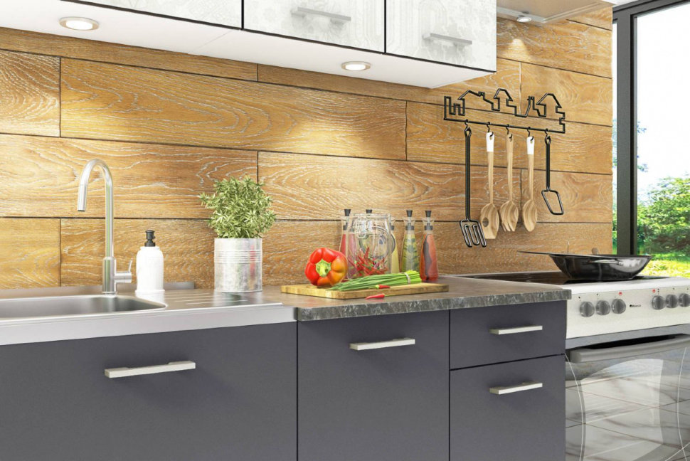 Прямой кухонный гарнитур СТЛ.218.00