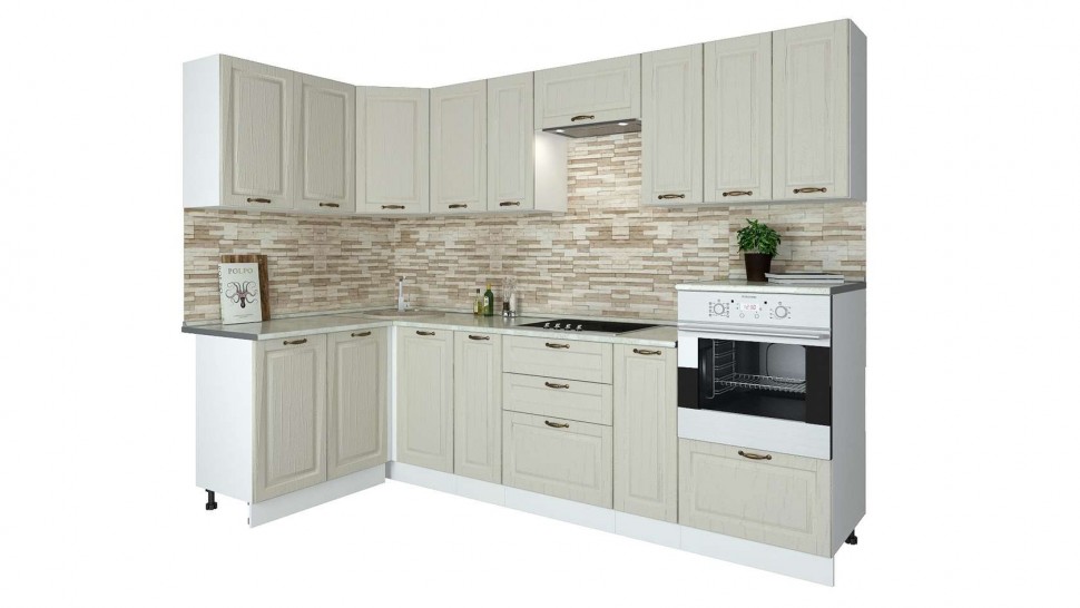 Угловой кухонный гарнитур Кухня Палермо 2,8х1,4 м