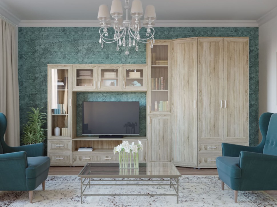 Угловой шкаф Леонардо