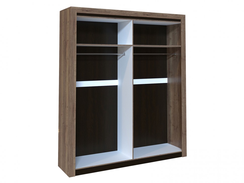 Шкаф 4-х дверный распашной Гарда 4-х дверный с зеркалом