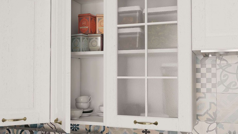 Угловой кухонный гарнитур Кухня Палермо 2,8х1,5 м