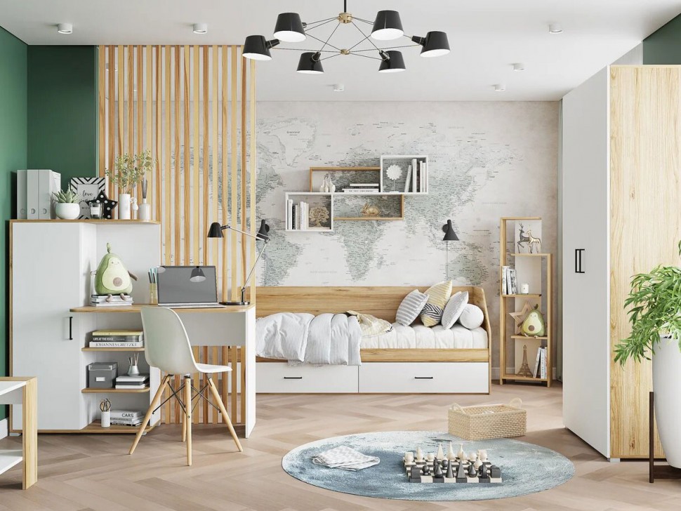 Стеллаж в детскую Лайт