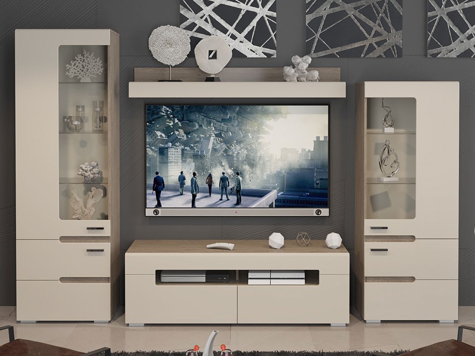 Шкаф-витрина Фьюжн