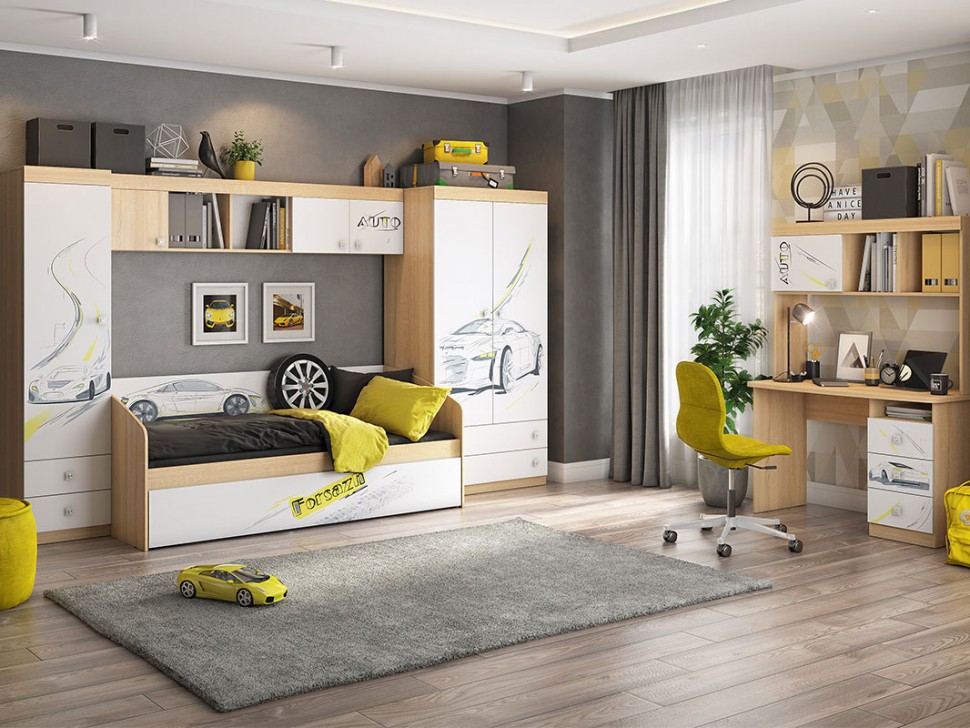 Детский шкаф Форсаж