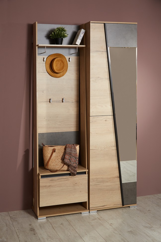 Модульная прихожая модерн Стреза