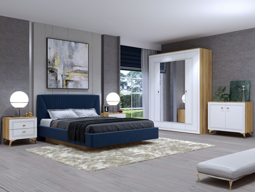 Кровать с подъемным механизмом Вега Сапфир ПМ