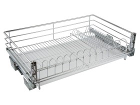 Выкатная корзина-сушилка с поддоном Оскар