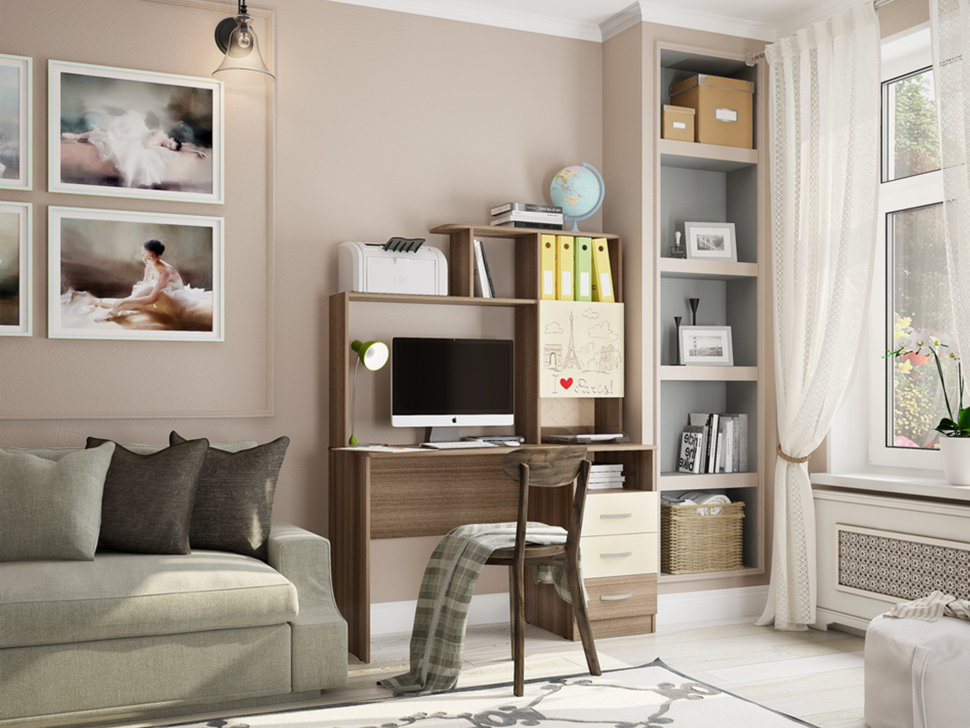 Компьютерный стол SK02P2.3 + PK02S2.3