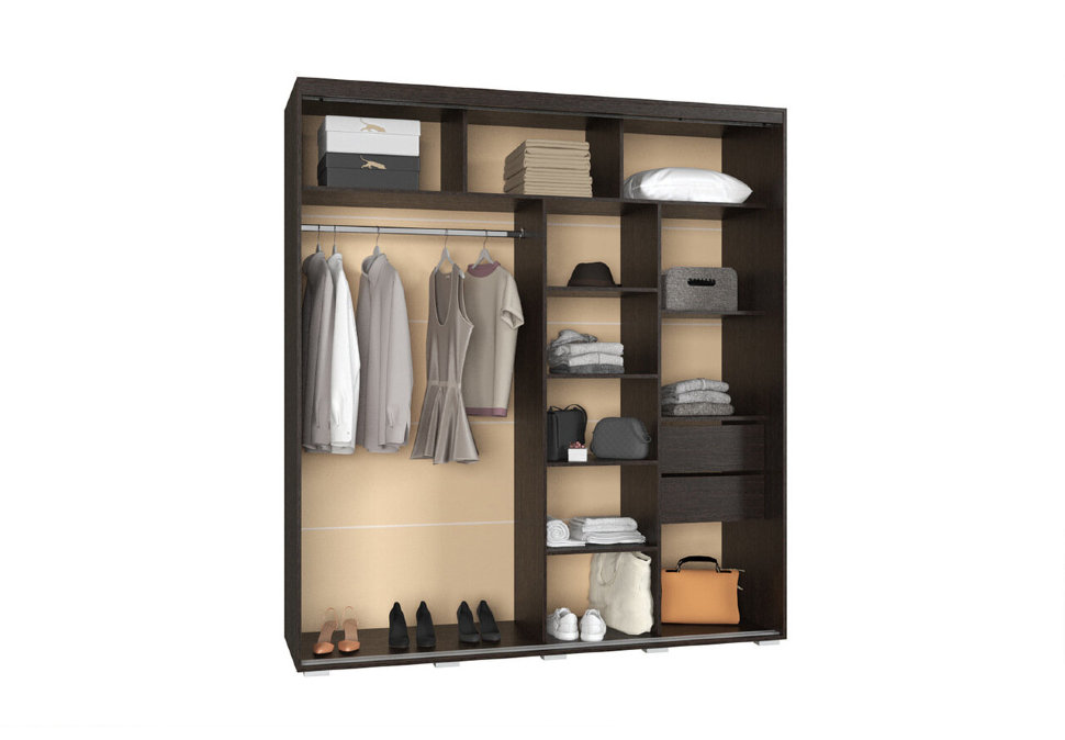 Шкаф-купе Крафт Вейв