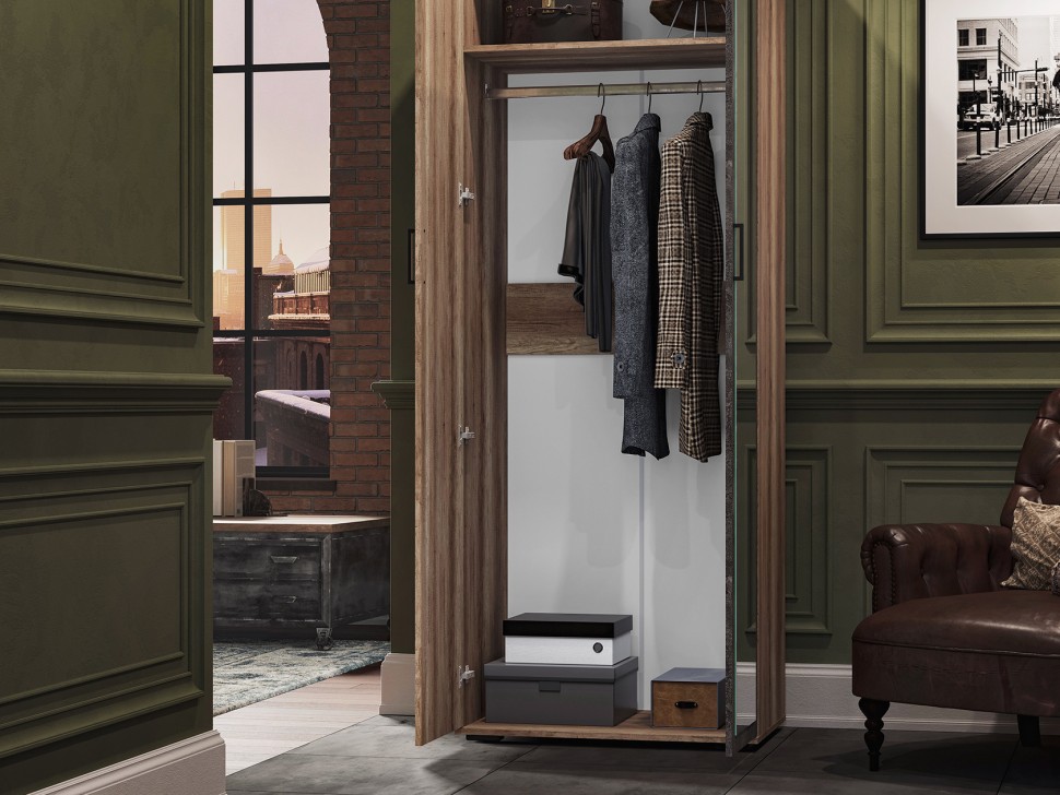 Распашной шкаф Нельсон 4