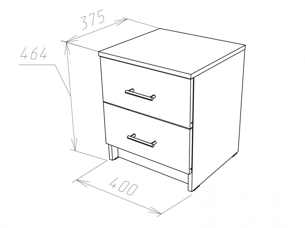 Прикроватная тумба БЛАНКА 72250074