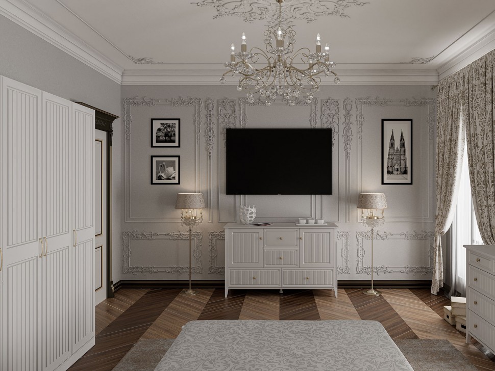 Распашной шкаф Леона 3 двери