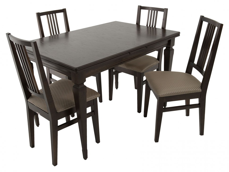 Обеденная группа Стол раздвижной Греция + Стул Никас