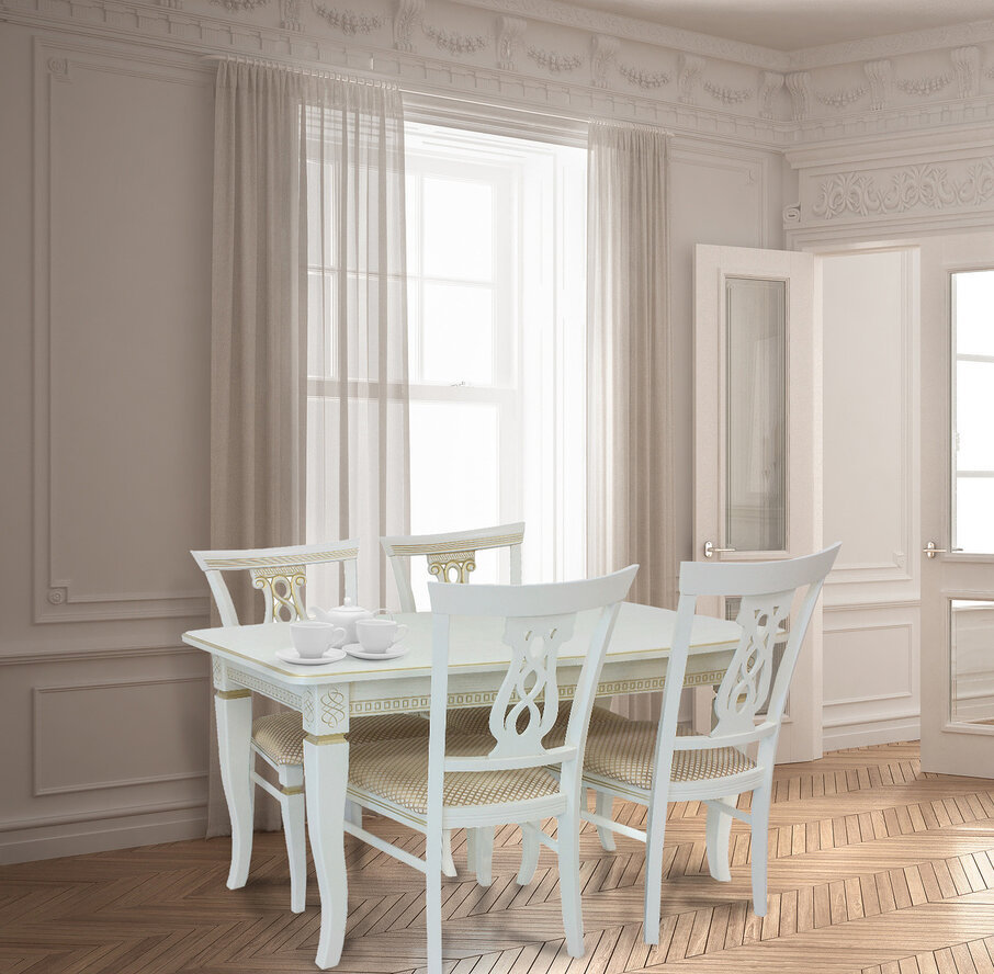 Обеденная группа для столовой и гостиной Обеденная группа Дакота+Юта