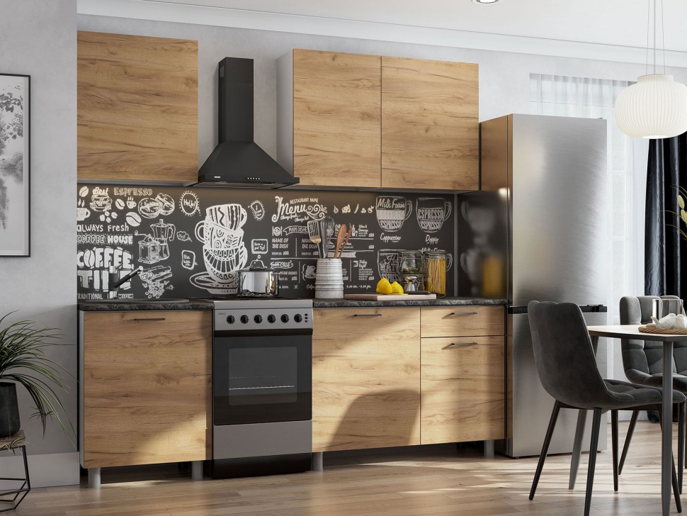 Кухонный гарнитур Страйк 170 см