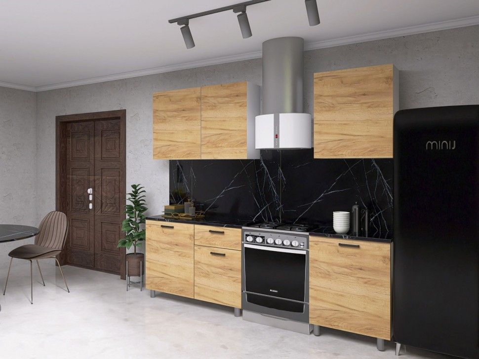 Кухонный гарнитур Страйк 170 см