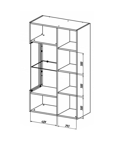 Шкаф навесной Куба