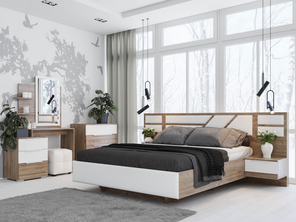 Двуспальная кровать Лагуна 8 Престиж