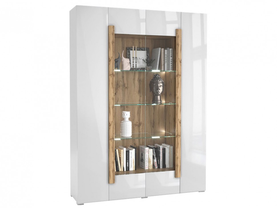 Сахара Шкаф Витрина 4-х дверная 1915.М1