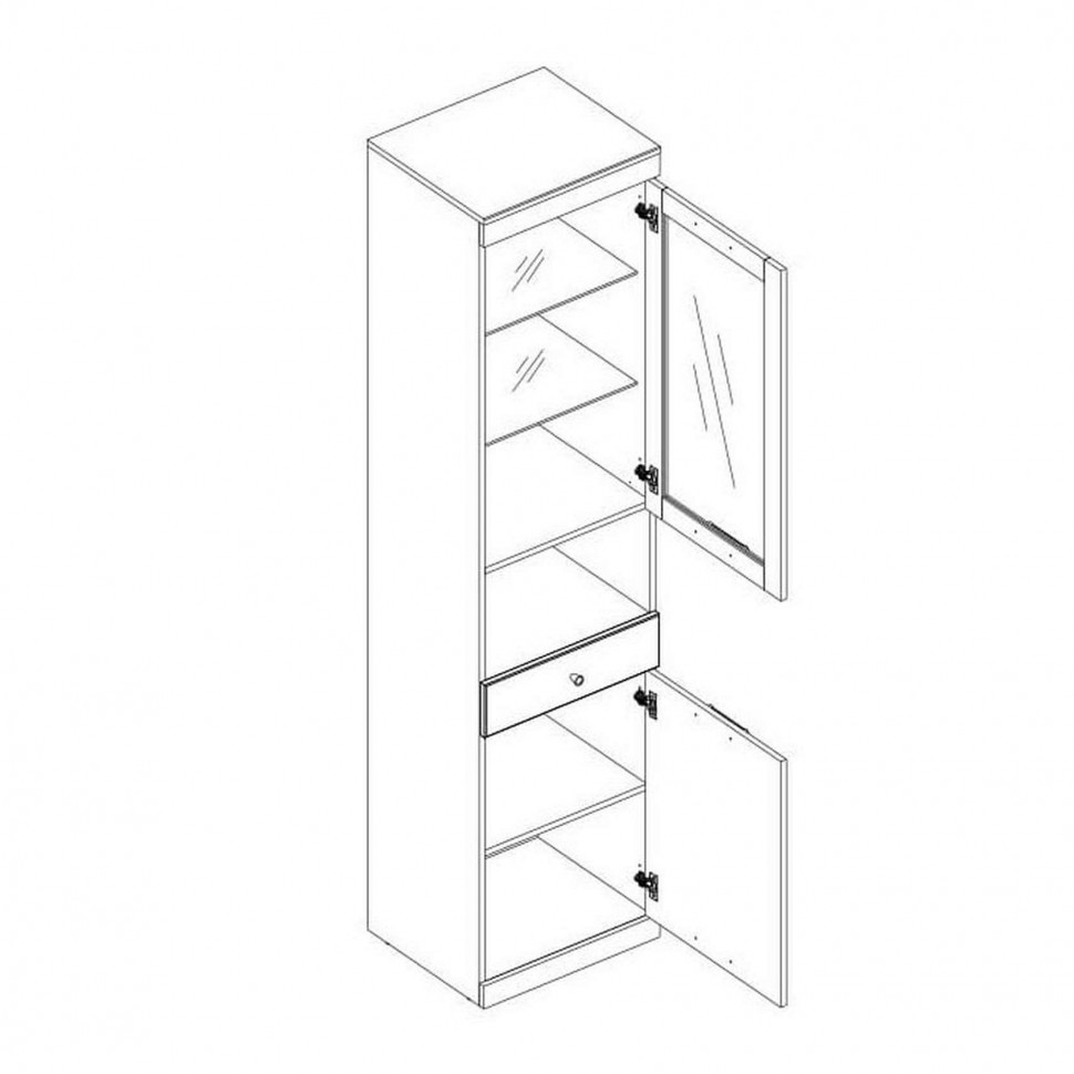 Шкаф-витрина Джагер