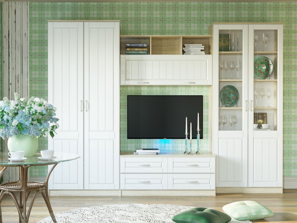 Шкаф-витрина Оливия Лайт