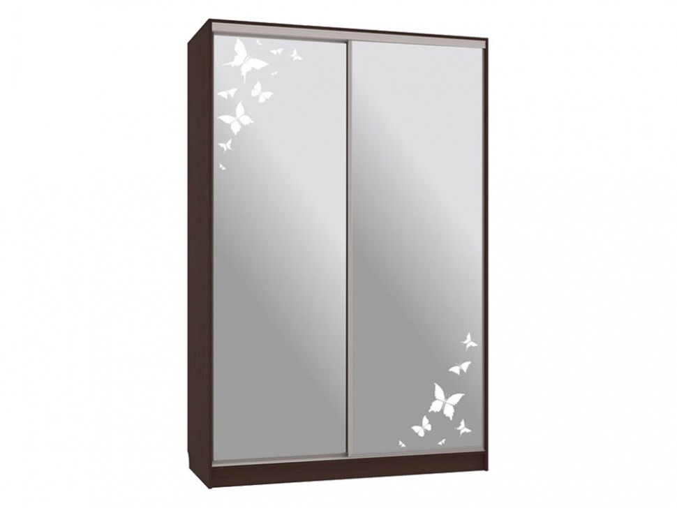 Шкаф-купе Колорадо 4 Бабочки
