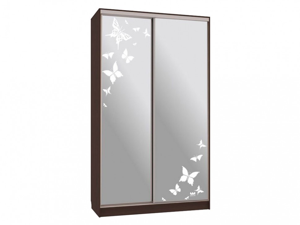 Шкаф-купе Колорадо 4 Бабочки