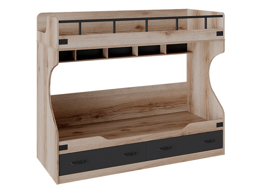 Двухъярусная кровать с приставной лестницей Окланд