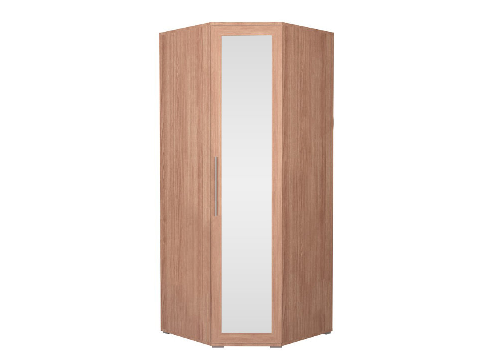 Угловой распашной шкаф с зеркалом Парма