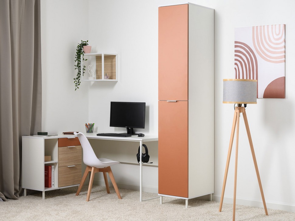 Детский шкаф Марвэл с выкатной секцией