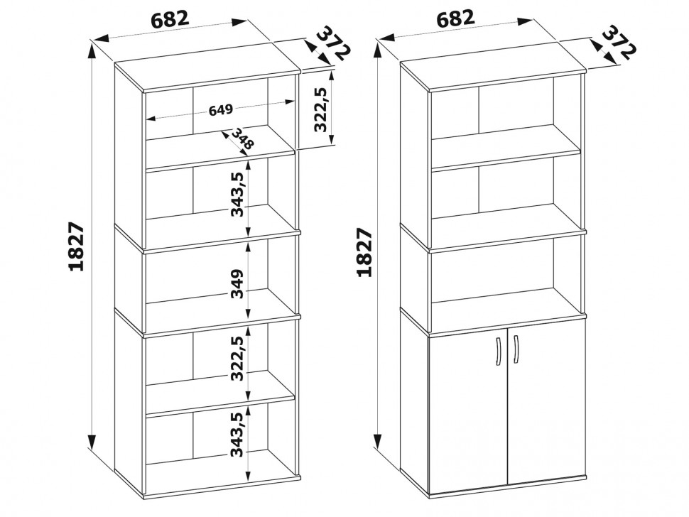 Стеллаж ШУ-21