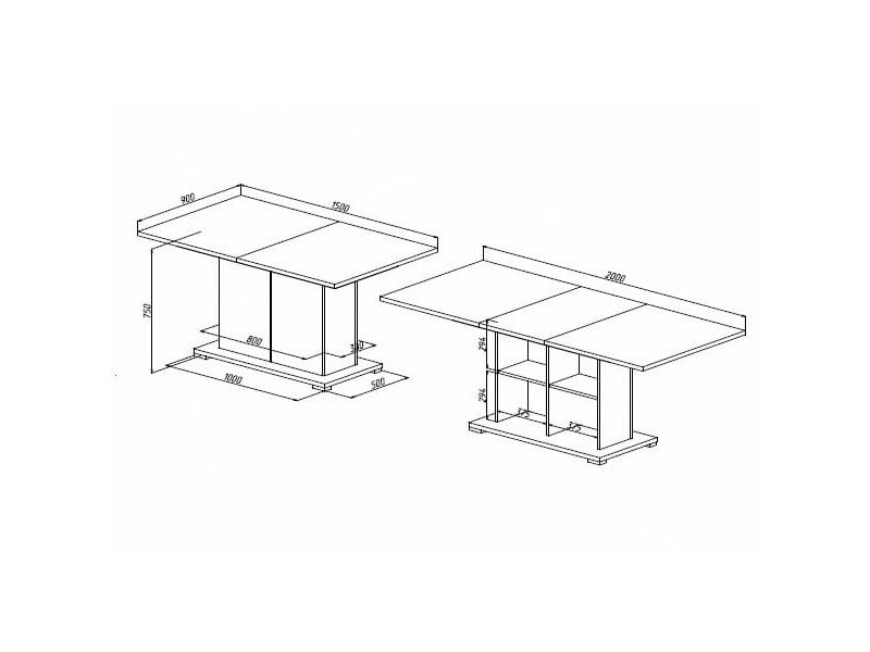 Кухонный стол Римини
