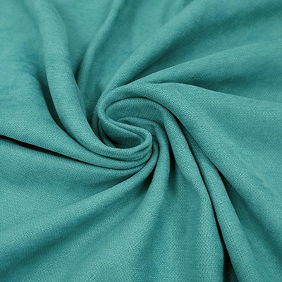 Штора Канвас бирюзовый