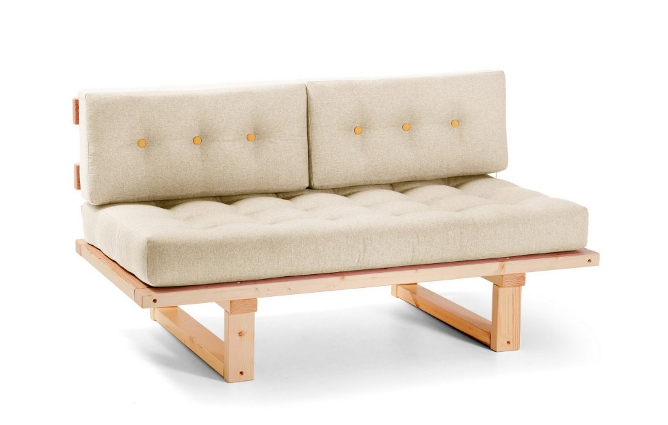 Прямой диван Кушетка Торн-М (сосна)